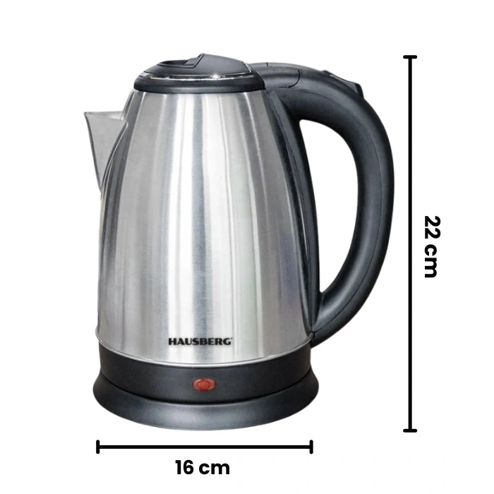 HAUSBERG HB-3615 Stainless Steel Kettle 1.8L 1500W