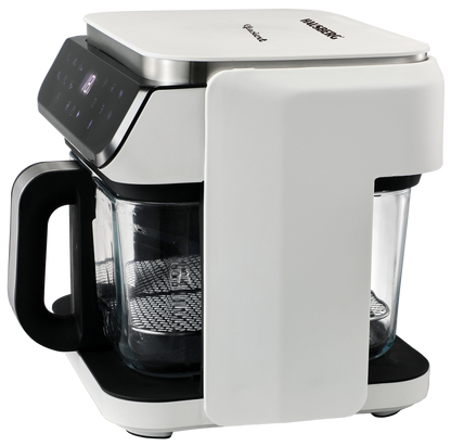 HAUSBERG HB-2343AB Airfryer 6.5L Glazen Mand Wit 1200W
