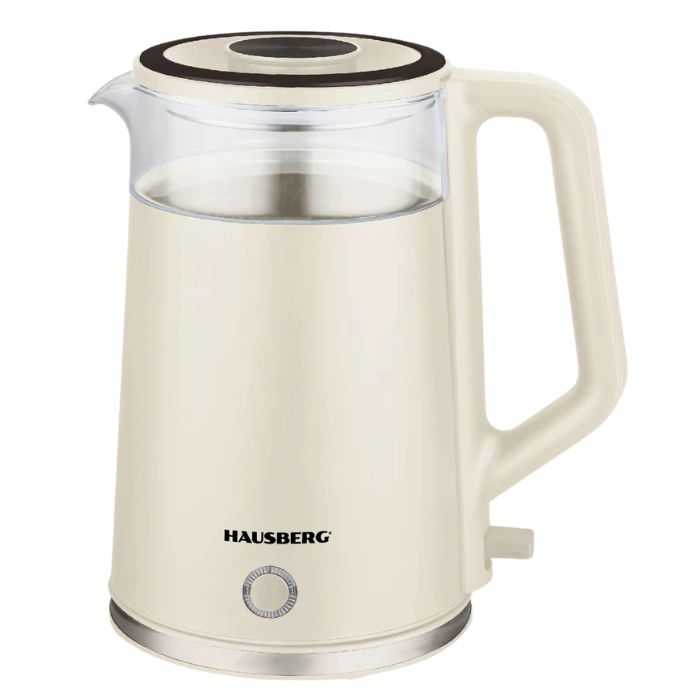 HAUSBERG HB-3619BJ Waterkoker 2L 1800W Dubbelwandig