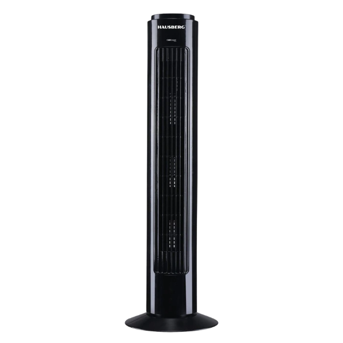 HAUSBERG HB-5950NG Tower Fan with 3 Speeds & Oscillation Black