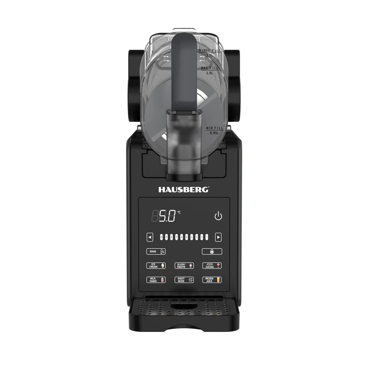 HAUSBERG HB-6045GR Slushie & IJsmachine 2L met Touchscreen
