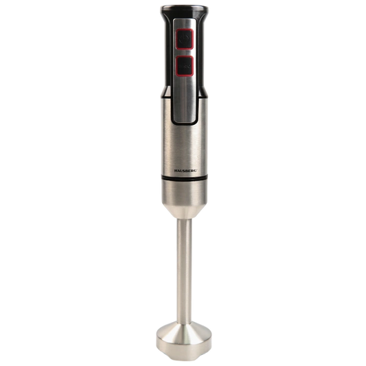 HAUSBERG HB-7668NG Staafmixer 1000W RVS met 2 Snelheden Zwart