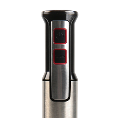 HAUSBERG HB-7668NG Stick Blender 1000W Stainless Steel with 2 Speeds Black