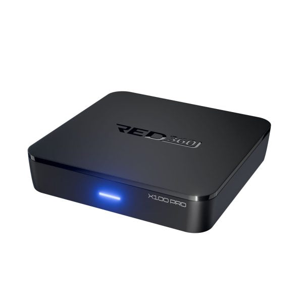 Redline RED360 X100 Pro Android TV Box 4K, with Google TV